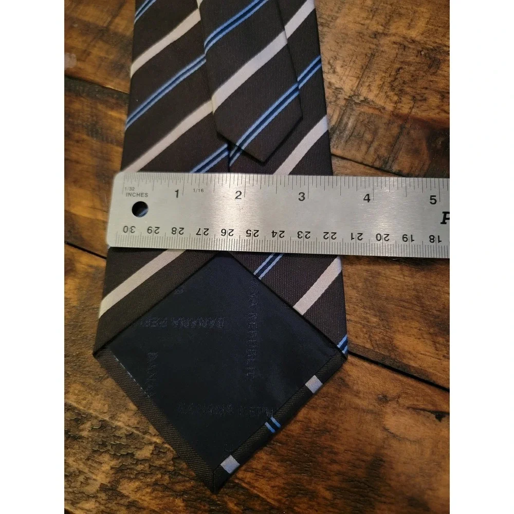 Banana Republic‎ Men's Striped Silk Tie 58